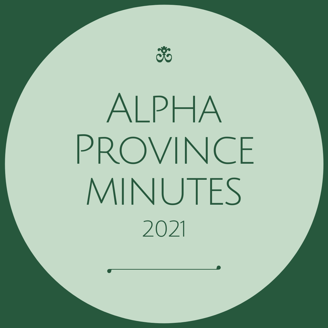 Alpha Province Minutes (1)