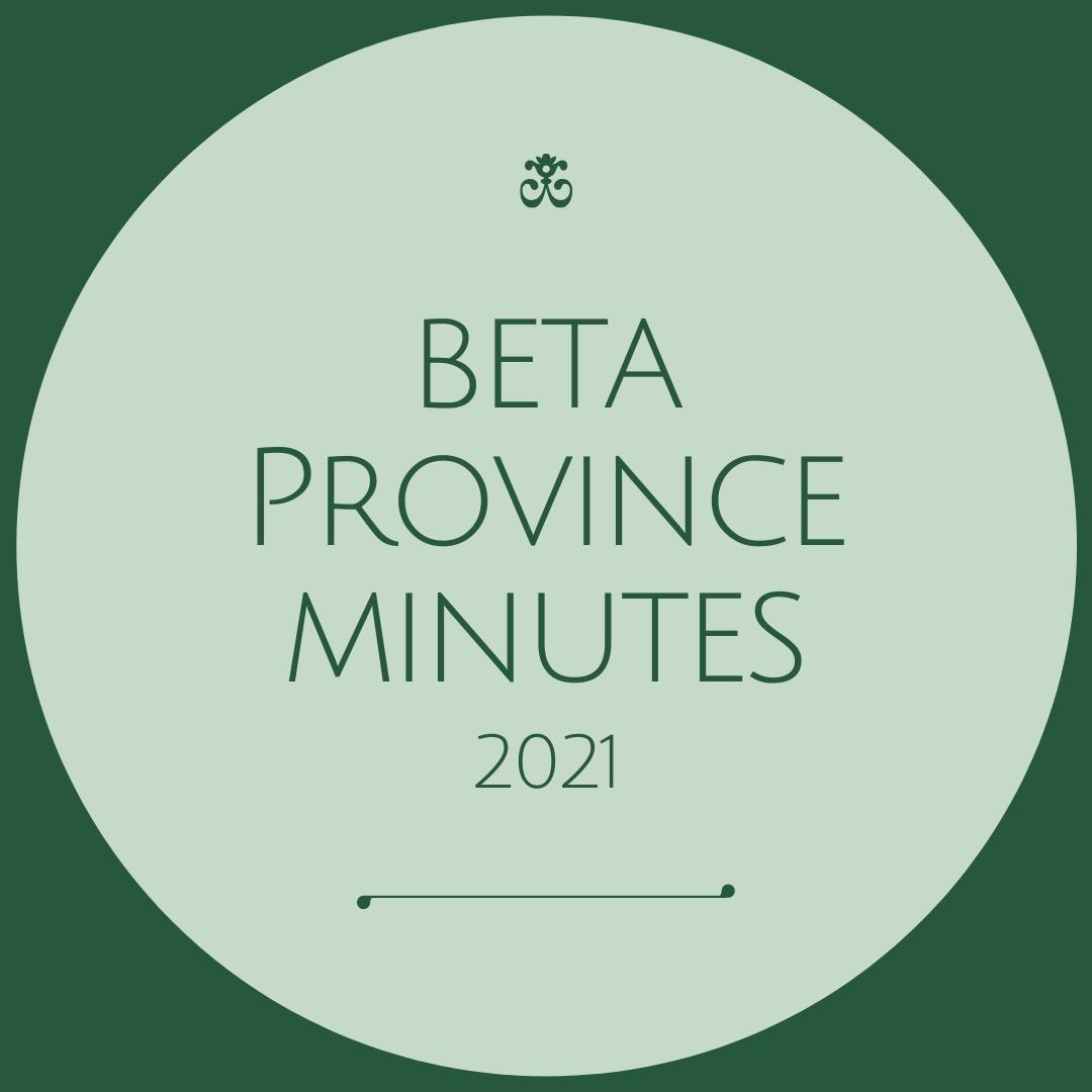 Beta Province Minutes