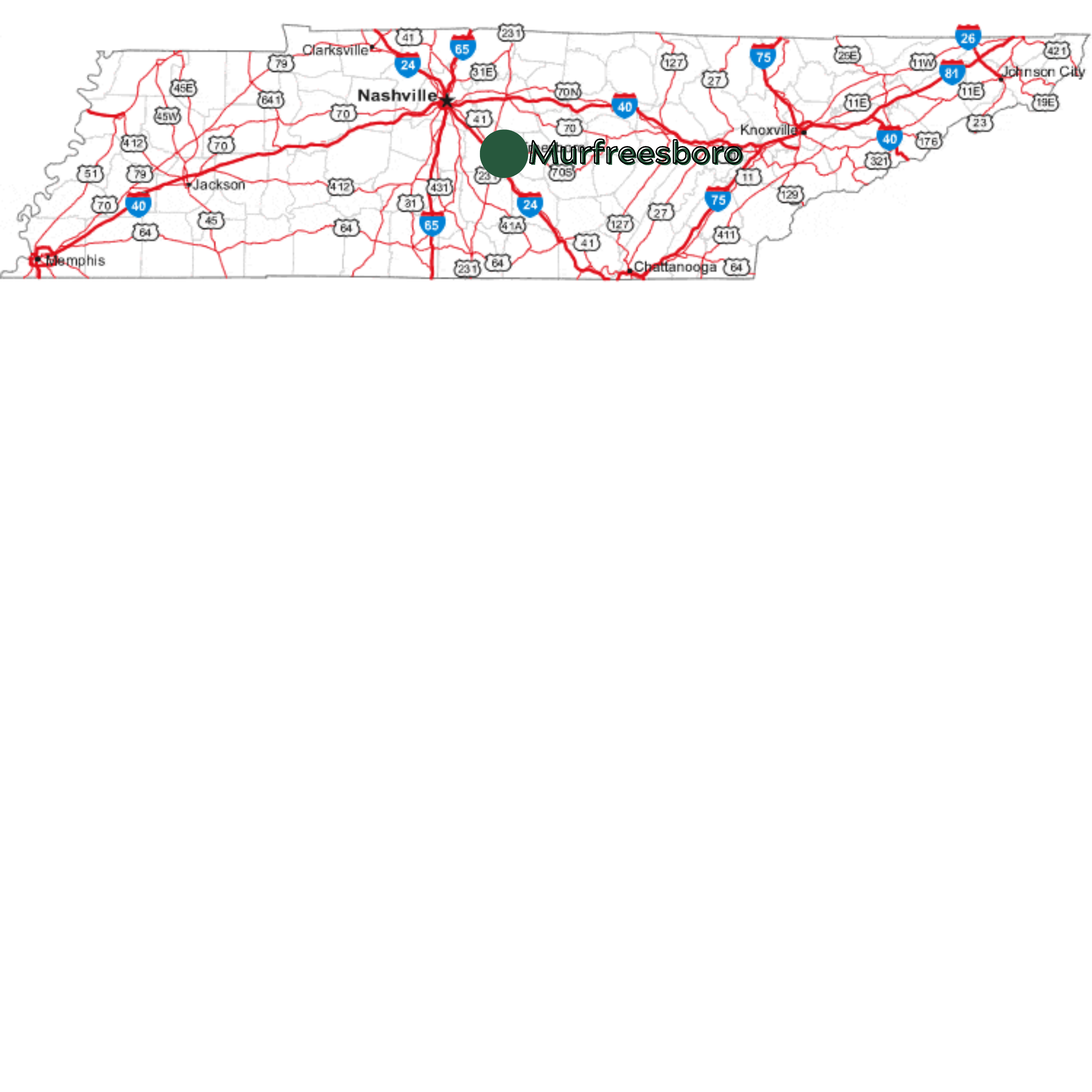 Delta Theta Tennessee Maps